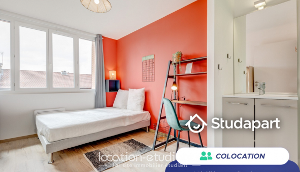 Colocation �tudiante T4 &agrave; Villeurbanne (69100)