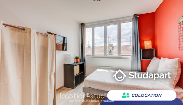 Colocation �tudiante T4 &agrave; Villeurbanne (69100)