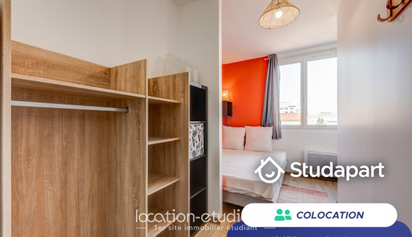 Colocation �tudiante T4 &agrave; Villeurbanne (69100)
