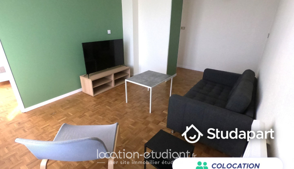 Colocation étudiante T4 &agrave; Villeurbanne (69100)