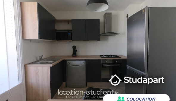 Colocation étudiante T4 &agrave; Villeurbanne (69100)