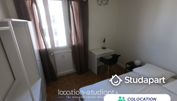 Colocation étudiante T4 &agrave; Villeurbanne (69100)