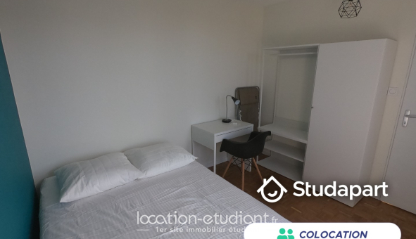 Colocation étudiante T4 &agrave; Villeurbanne (69100)