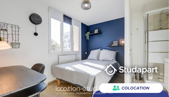 Colocation �tudiante Studio &agrave; Villeurbanne (69100)