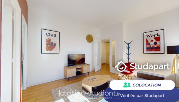 Colocation tudiante Duplex à Villeurbanne (69100)