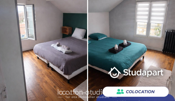 Colocation �tudiante Studio &agrave; Villiers sur Marne (94350)