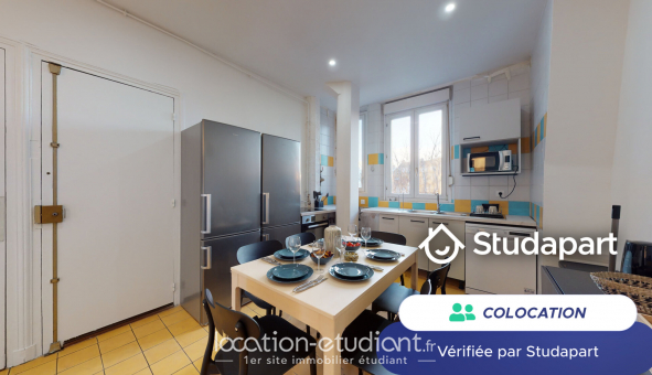 Colocation étudiante Studio à Vitry sur Seine (94400)
