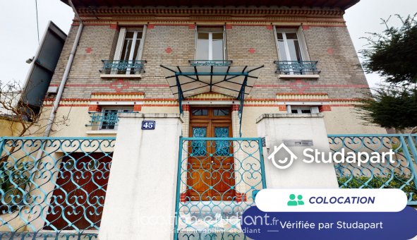 Colocation �tudiante T1 &agrave; Vitry sur Seine (94400)