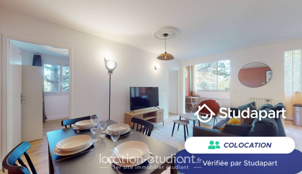 Colocation étudiante T5 &agrave; Aix en Provence (13100)