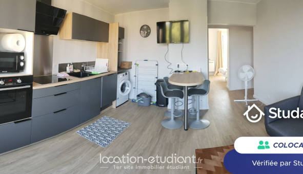 Colocation étudiante T4 &agrave; Aix en Provence (13100)