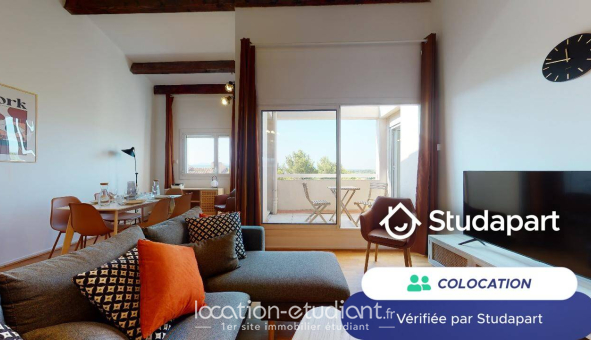 Colocation étudiante Duplex &agrave; Aix en Provence (13100)