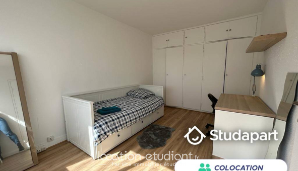 Colocation étudiante Studio &agrave; Amiens (80090)