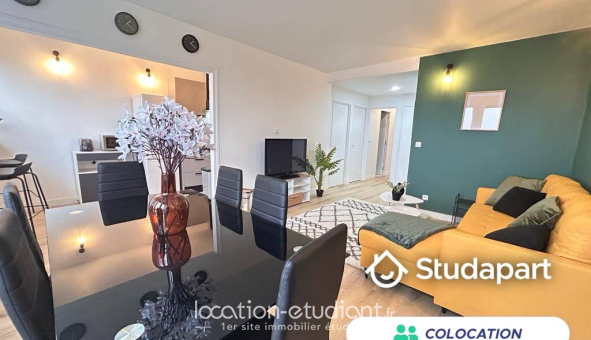 Colocation étudiante Studio &agrave; Amiens (80090)