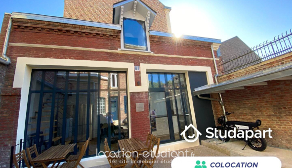 Colocation étudiante Studio &agrave; Amiens (80090)