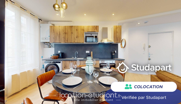 Colocation étudiante Studio &agrave; Amiens (80090)