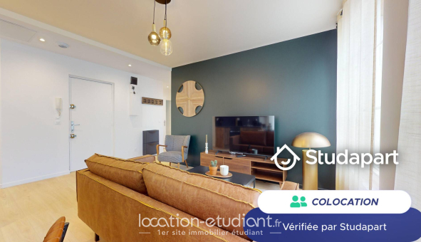 Colocation étudiante Studio &agrave; Amiens (80090)