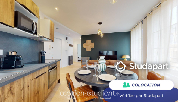 Colocation étudiante Studio &agrave; Amiens (80090)