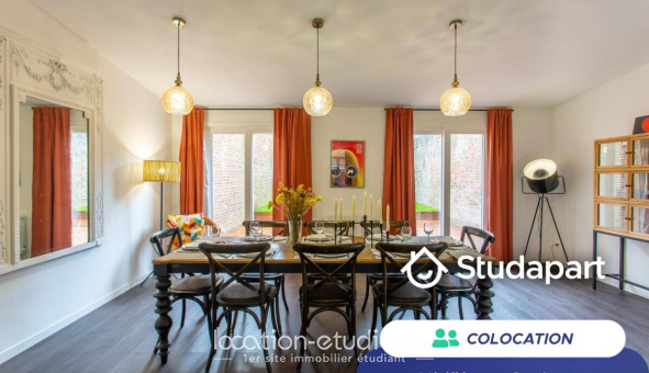 Colocation étudiante Studio &agrave; Amiens (80090)