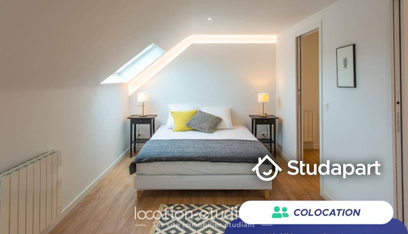 Colocation étudiante Studio &agrave; Amiens (80090)