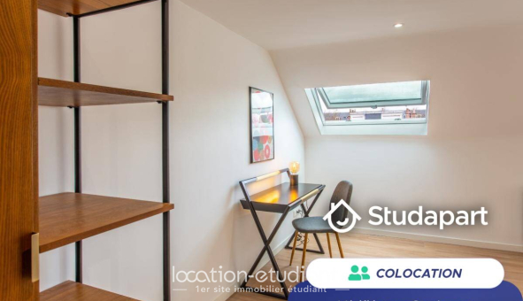 Colocation étudiante Studio &agrave; Amiens (80090)