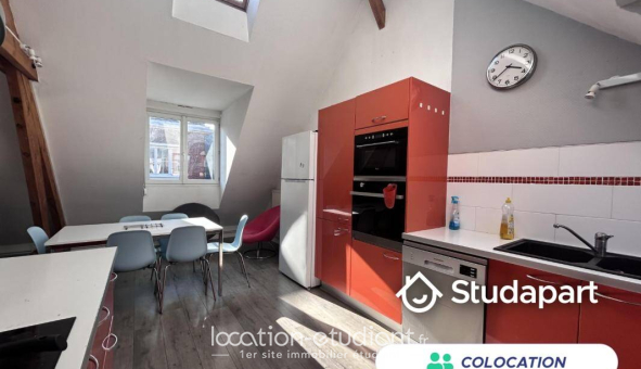 Colocation étudiante T5 &agrave; Amiens (80090)