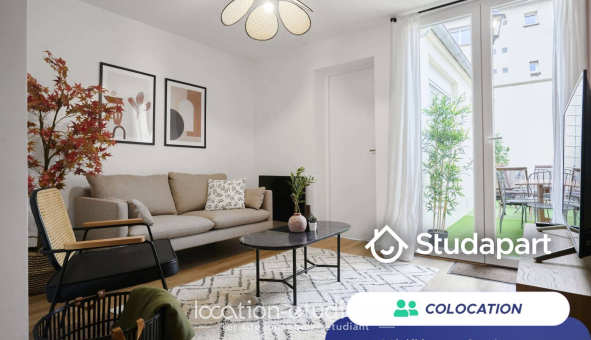 Colocation étudiante T3 &agrave; Amiens (80090)