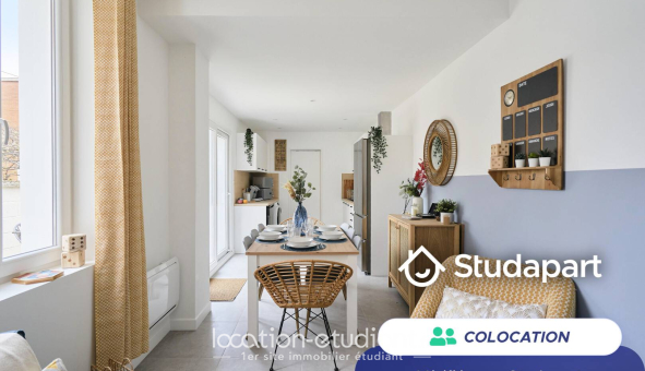 Colocation étudiante T1 &agrave; Amiens (80090)