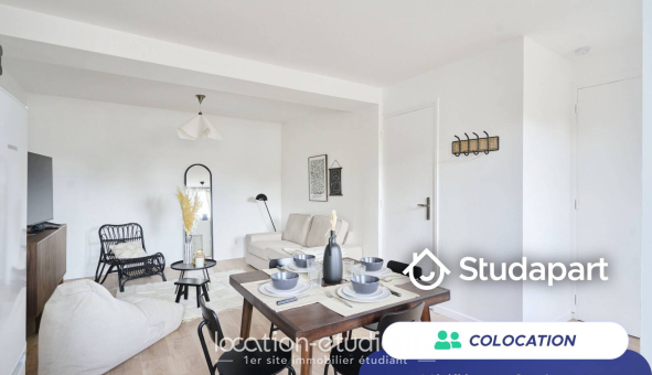 Colocation étudiante T4 &agrave; Amiens (80090)