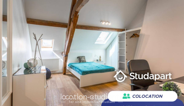 Colocation étudiante Studio &agrave; Amiens (80090)