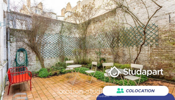 Colocation étudiante Studio &agrave; Amiens (80090)