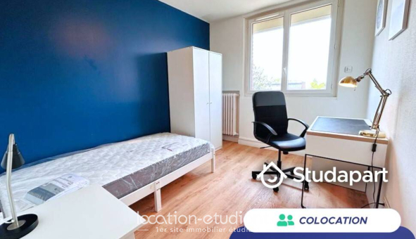 Colocation étudiante T4 &agrave; Amiens (80090)