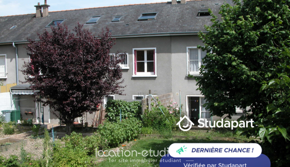 Colocation étudiante Studio &agrave; Angers (49000)