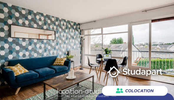 Colocation étudiante Studio &agrave; Angers (49000)
