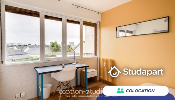 Colocation étudiante Studio &agrave; Angers (49000)