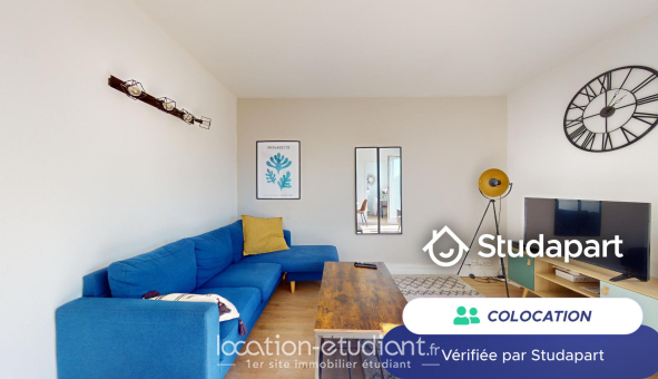 Colocation étudiante Studio &agrave; Angers (49000)