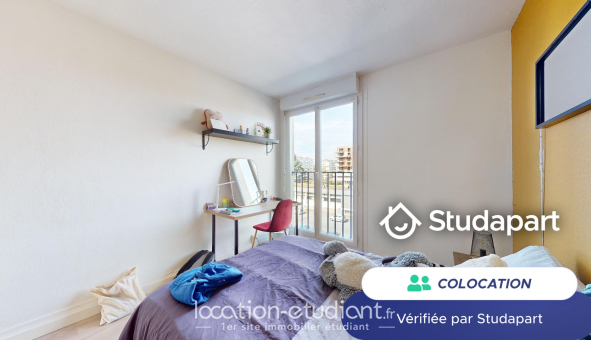 Colocation étudiante Studio &agrave; Angers (49000)