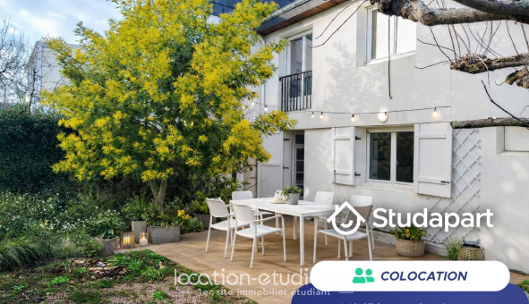 Colocation étudiante Studio &agrave; Angers (49000)