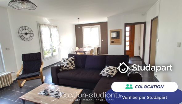 Colocation étudiante Duplex &agrave; Angers (49000)