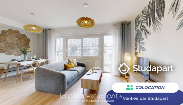 Colocation étudiante Studio &agrave; Angers (49000)