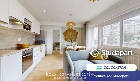 Colocation étudiante Studio &agrave; Angers (49000)