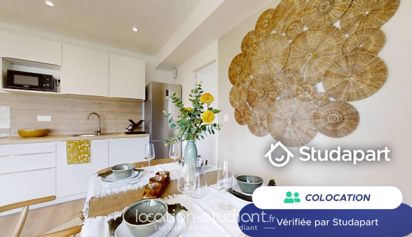 Colocation étudiante Studio &agrave; Angers (49000)