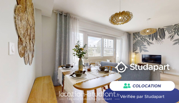 Colocation étudiante Studio &agrave; Angers (49000)