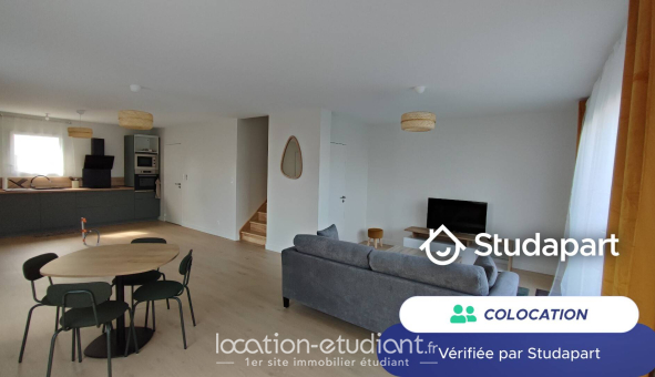 Colocation étudiante Studio &agrave; Angers (49000)