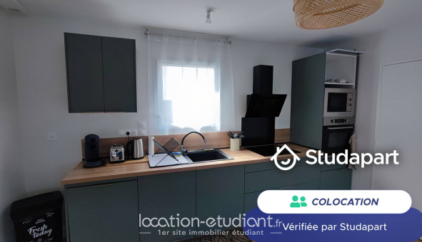 Colocation étudiante Studio &agrave; Angers (49000)
