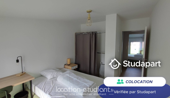 Colocation étudiante Studio &agrave; Angers (49000)