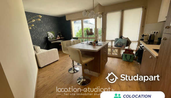 Colocation étudiante Studio &agrave; Angers (49000)