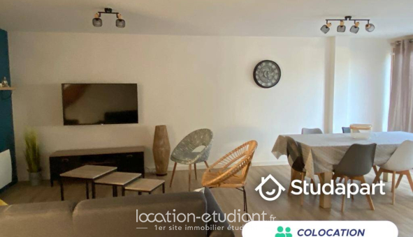 Colocation étudiante Studio &agrave; Angers (49000)