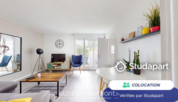 Colocation étudiante T4 &agrave; Angers (49000)