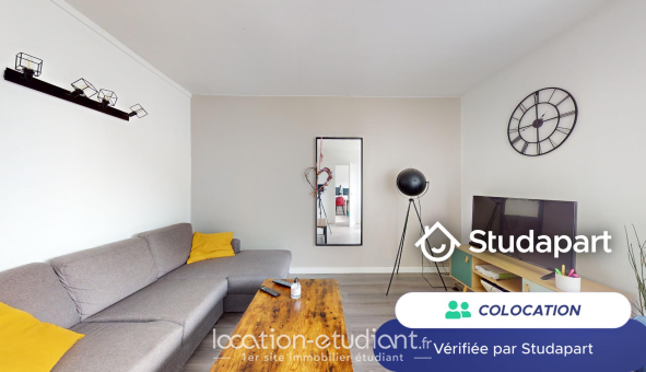 Colocation étudiante T4 &agrave; Angers (49000)