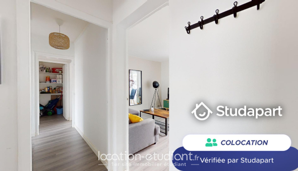 Colocation étudiante T4 &agrave; Angers (49000)